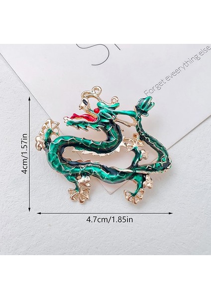 Pic Olarak 1 Adet Moda Emaye Ejderha Broş Pin Kadınlar Için Unisex 4 Renkli Gurur Ejderha Parti Rahat Broş Pin Hediyeler (Yurt Dışından)