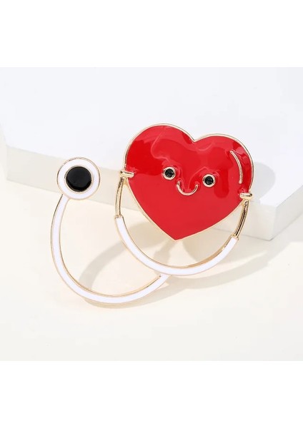 12 Doktor Hemşire Pimi Ilaç Emaye Pimleri Şırınga Enjektör Stetoskop Ceketler Broş Kot Yaka Pin Rozeti Erkek Kadın Takı Hediyeler (Yurt Dışından)