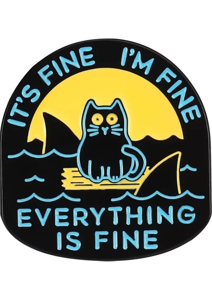 29 Kedi Koleksiyonu Emaye Broş Kahve Fincanı Balık Paketi Kitap Kedi Hayat Daha Iyidir Kedi Zar Sevimli Kedi Rozeti Punk Yaka Iğnesi Takı (Yurt Dışından)