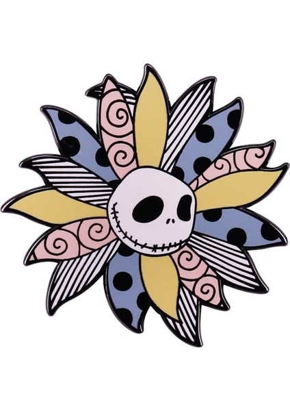 31 1 Noel Öncesi Kabus Emaye Pimleri Yaka Iğnesi Rozetleri Sırt Çantası Aksesuarları Takı Moda Broş Aksesuarları (Yurt Dışından)