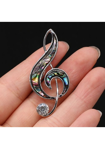 Abalone Sıcak Satış Doğal Moda Kabuk Nota Şeklinde Kabuk Beyaz Kabuk Abalone Kabuk Broş Diy Takı Aksesuarları 23X5MM5MM (Yurt Dışından) fiyatları
