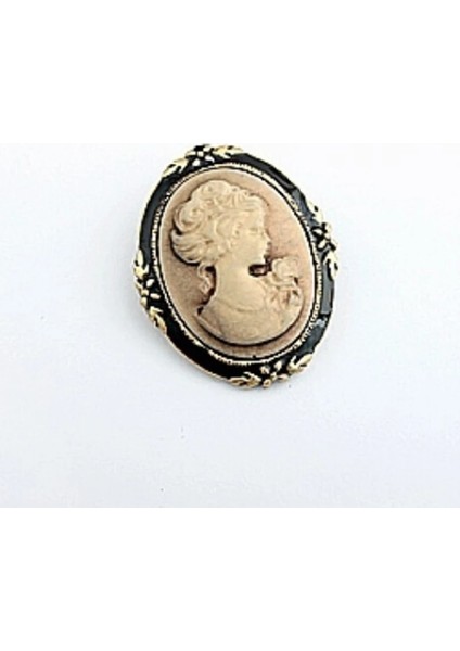Stil 2 Zarif Stil Vintage Viktorya Dönemi Tasarım Kraliçe'nin Cameo Antika Düğün Güzellik Broş Pin Takı Hediye (Yurt Dışından) indirimleri