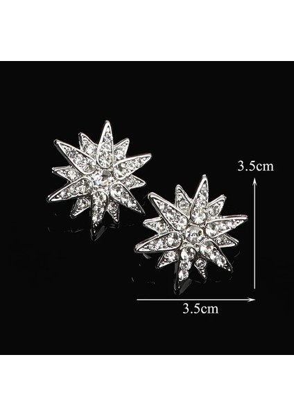 11 1 Çift Vintage Moda Lüks Taç Broş Kafatası Yıldız Örümcek Gömlek Yaka Pin Erkekler Kadınlar Için Şık Köşe Amblem Takı Aksesuar (Yurt Dışından)