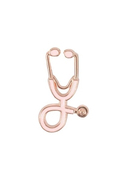 Pembe-Altın Qihe Takı Stetoskop Pin 8 Renk Seçmek Için Hemşire Broş Doktor Rozetleri Tıbbi Takı Stajyer Doktor Öğrenci Doktor Hediyeler (Yurt Dışından)