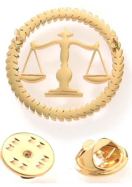 Yaka Pin Gümüş Qi Qi Wu Terazi Denge Avukat Avukat Broş Adalet ve Eşitlik Sembolü Erkek Gömlek Takı Avukatlar Yargıç Çelik Yaka Pin (Yurt Dışından)