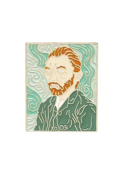 B10304 Yağlıboya Yıldızlı Gökyüzü Ayçiçeği Kız Geometri Metal Tasarım Rozetleri Broş Emaye Pimleri Etiket Çanta Sırt Çantası Şapka Takı Hediye (Yurt Dışından)