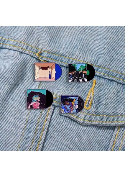 Stil 3 Yeni Rock Grubu Emaye Pin Pop Müzik Albümü Şarkı Broş Punk Grubu Rozeti Fan Koleksiyonu Madalya Müzik Sevgilisi Giyim Aksesuarları (Yurt Dışından)