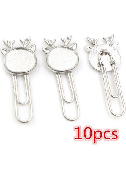 J2-47 10 Adet 10-20 Adet/grup Kedi Geyik Imi Ataç Cabochon Taban Boşlukları Ayarları ve Cam Cabochon Cameo Diy Takı Yapımı Aksesuarları (Yurt Dışından)