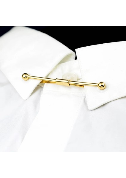 Gümüş-Renk-2 Metal Yaka Klip Gömlek Erkek Yüksek Dereceli Yaralanmayan Giyim Kadın Maruz Kalmayı Önlemek Toka Boyunbağı Klipler Klasik Unisex Hediyeler (Yurt Dışından) fiyatları