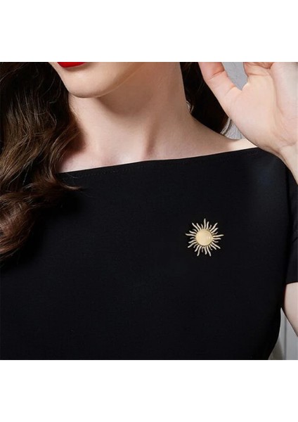 Stil 9 Rinhoo Lüks Rhinestone Opal Güneş Şekilli Broşlar Kadınlar Için Moda Takı Yaratıcı Ayçiçeği Bitki Toka Pimleri Çiçek Rozeti (Yurt Dışından) modelleri