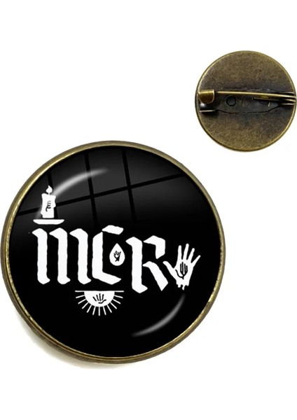 Stil 2 20MM 2022 Moda Rozeti Takı Rock Grubu Benim Kimyasal Romantizm Broş Müzik Grubu Pimleri Hediye Erkekler ve Kadınlar Için Hediye (Yurt Dışından)