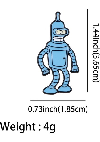 12 1 Sihirli Hikayesi Karikatür Metal Emaye Pimleri ve Broşlar Moda Yaka Pin Sırt Çantaları Rozetleri Çocuk Hediyeler (Yurt Dışından)