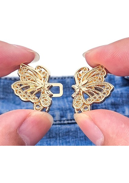 J Çıkarılabilir Bel Sıkma Toka Görünmez Snap Düğmesi Broş Takı Kot Pantolon Giyim Bel Tokası Kemer Ayarlamak Aracı (Yurt Dışından) fırsatları