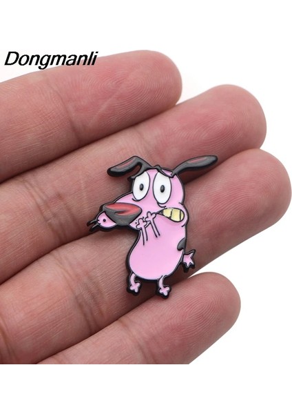 Stil 3 P3995 Dongmanli Karikatür Takı Sevimli Köpekler Metal Emaye Pimleri ve Broşlar Moda Yaka Pin Rozeti Komik Hediyeler (Yurt Dışından)