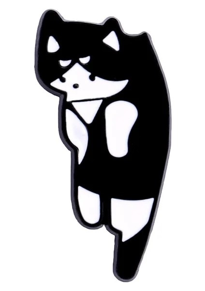 16 Kedi Koleksiyonu Emaye Broş Kahve Fincanı Balık Paketi Kitap Kedi Hayat Daha Iyidir Kedi Zar Sevimli Kedi Rozeti Punk Yaka Iğnesi Takı (Yurt Dışından)