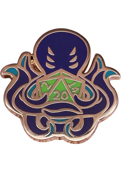 Stil 6 Rpg Dnd Zar Zindan Emaye Pimleri Yaratıcılık D20 Metal Karikatür Rozetleri Yaka Iğnesi Broş Kadın Erkek Takı Aksesuarları Hediyeler Için (Yurt Dışından)