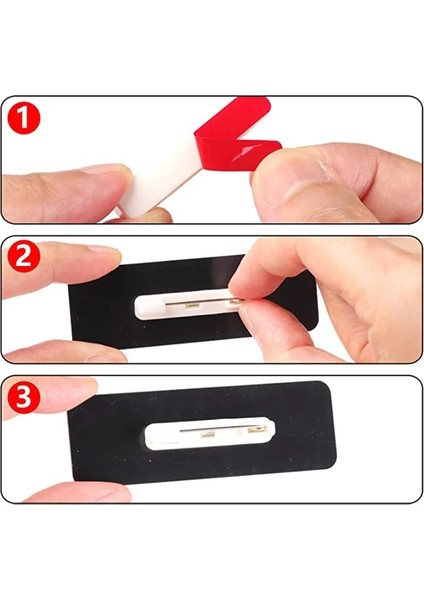 Siyah-Büyük 100 Broş Toka Diy Rozet Pimleri Broş Bar Pimleri Geri Toka Pin Düğün Malzemeleri Diy Yapımı Için Isim Rozeti Takı Broş (Yurt Dışından) modelleri