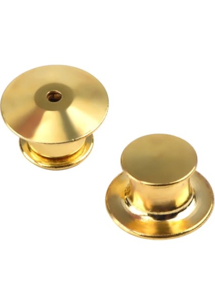 Altın 20 Adet 10/20 Adet Metal Kilitleme Pimi Geri Kilitleme Kaleci Toka Diy Destek Broş Yaka Emniyet Tutma Pimi Kilidi Takı Bulguları Aksesuarları (Yurt Dışından)