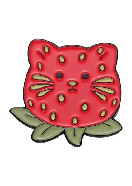 29 Sevimli Kedi Broş Kedi Kulübü Kuğu Aşk Gözlük Hançer Testere Meyve Kedi Melek Kedi Yaratıcı Metal Rozeti Punk Yaka Iğnesi Takı Hediye (Yurt Dışından)