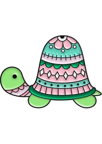 Stil 1 Güzel Hayvan Emaye Pin Sıcak Tutan Kaban Kış Kuş Kaz Kaplumbağa Tilki Eşarp Kazak Şapka Aksesuarları Broş Metal Rozeti Arkadaşlar Hediyeler (Yurt Dışından)