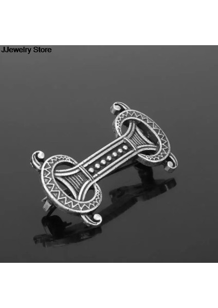 F Yeni 1 Adet Ortaçağ Viking Kalkanı Broş Pin Pelerin Şal Pin Celtic Iskandinav Takı (Yurt Dışından)