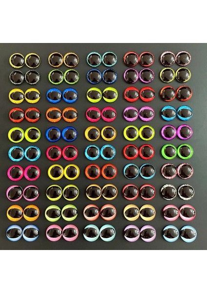 F1140 10MM 100 Adet 6mm 8mm 10MM 12MM Karışık Oyuncaklar Ejderha Gözler Yuvarlak Desen Cam Cabochons Flatback Fotoğraf Diy Yapma Aksesuarları 100 Adet 50 Çift (Yurt Dışından) fırsatları