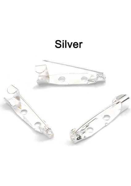 5X30MM Rodyum 10 Adet/grup 15 20 25 30 35 mm Broş Klip Taban Pimleri Emniyet Pimleri Broş Ayarları Boş Taban Diy Takı Yapımı Malzemeleri (Yurt Dışından)