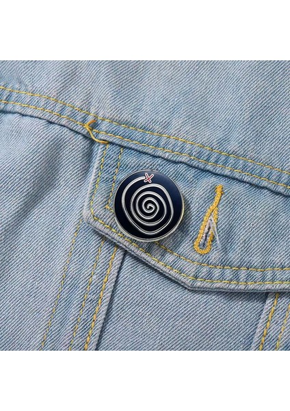 Stil 1 Hayat Garip Macera Oyunu Broş Girin Girdap Metal Rozeti Erkek Sırt Çantası Pimi Denim Ceket Şapka Aksesuarı Arkadaş Hediye (Yurt Dışından) modelleri