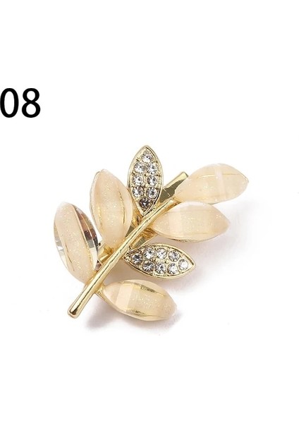 Stil 8 Yeni Moda Taklidi Broş Elbise Takı Korsaj Kadın Broş High-End Kaymaz Toka Pin Eşarp Hırka Pimleri Takılar (Yurt Dışından)