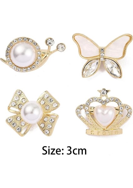 Stil 8 Yeni Moda Taklidi Broş Elbise Takı Korsaj Kadın Broş High-End Kaymaz Toka Pin Eşarp Hırka Pimleri Takılar (Yurt Dışından)
