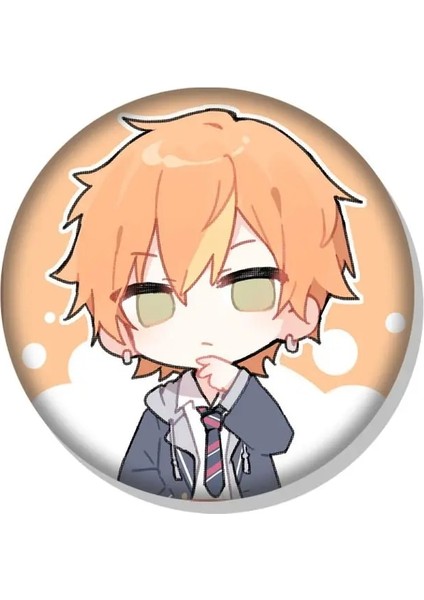 Mochizuki Honami Yoisaki Kanade Rozetleri Pimleri Anime Yoisaki Kanade Kadın Broş Moda Kamishiro Rui Cosplay Kawaii Broş Çanta Aksesuarı (Yurt Dışından)