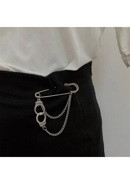 Stil 05 Kore Tarzı Metal Kelebek Zincir Broş Kadın Erkek Takım Elbise Dekorasyon Püskül Zincir Metal Boncuk Pin Kumaş Takı Aksesuarları (Yurt Dışından) fırsatları
