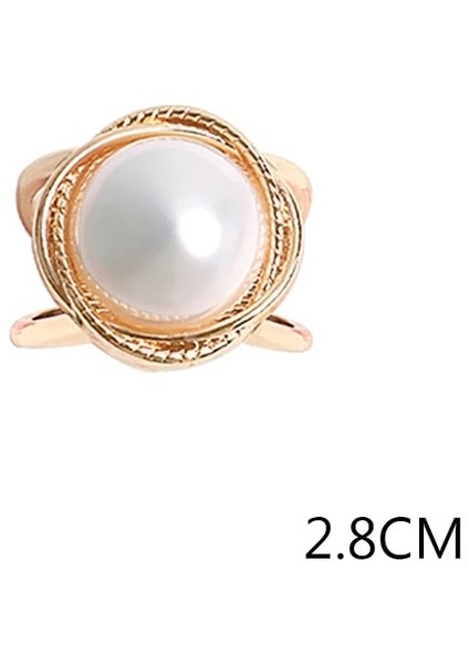 SJK001 Büyük 2.8 cm Çeşitli Stiller Basit Atmosfer Güzel Lüks Ipek Eşarp Toka Takı Aksesuarları (Yurt Dışından)