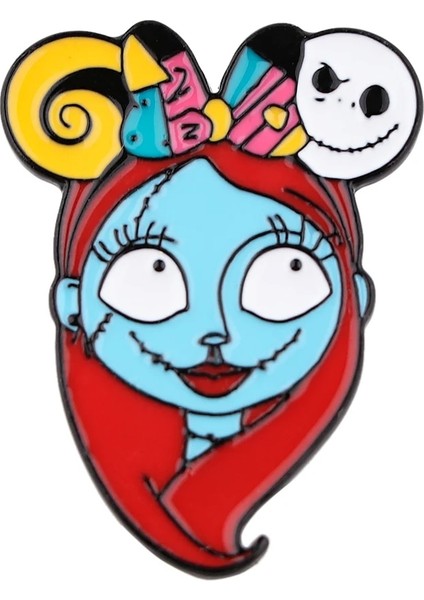 11 1 Noel Öncesi Kabus Emaye Pimleri Yaka Iğnesi Rozetleri Sırt Çantası Aksesuarları Takı Moda Broş Aksesuarları (Yurt Dışından) indirimleri