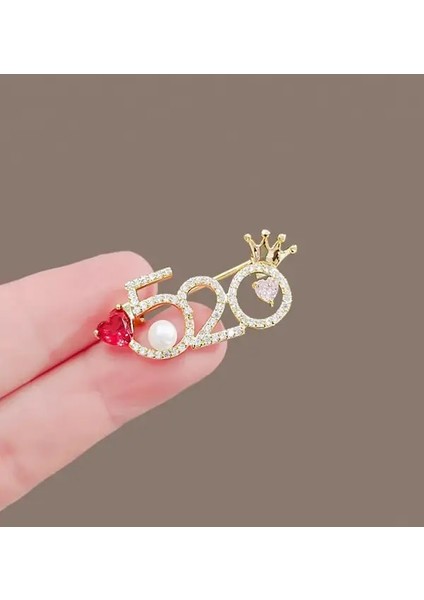 11 2023 Yeni Kırmızı Gül Çiçek Broş Kadınlar Için Zarif Bluz Broş Pin Elbise Lüks Moda Takı Aksesuarları Parti Hediyeler (Yurt Dışından)