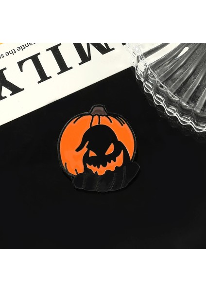 Emaye Yaka Iğnesi Anime Noel Öncesi Kabus Broş Jack Skellington Takı Metal Rozetleri Disney Cadılar Bayramı Aksesuarları Emaye Pimleri (Yurt Dışından) indirimleri