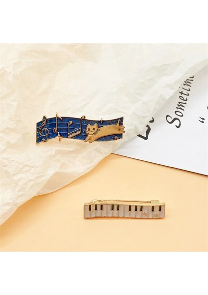 Stil-22 Müzik Bölümü Gitar Keman Tasarım Metal Emaye Broş Karikatür Sevimli Sanat Enstrüman Amblemi Pimleri Takı Giyim Aksesuarları (Yurt Dışından) indirimleri