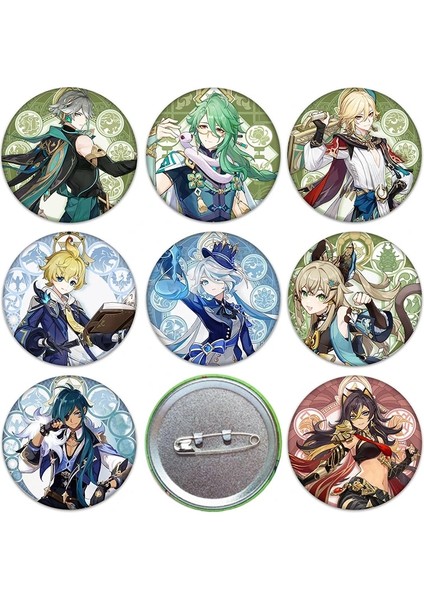 Mona Genshin Darbe Pimi Fkarus Alhaitham Baizhu Dehy Kaeya Kaveh Itto Kirara Cyno Wanderer Mika Razor Bennett Lumine Eula Gorou Rozeti (Yurt Dışından)