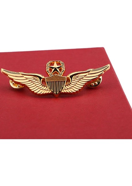 H Klasik Erkekler Broş Vintage Ikinci Dünya Savaşı Usaf Kanatları Askeri Komuta Pilotu Metal Kanatlar Metal Rozet Pin Ordu Hayranları Nostaljik Hediyelik Eşya (Yurt Dışından)