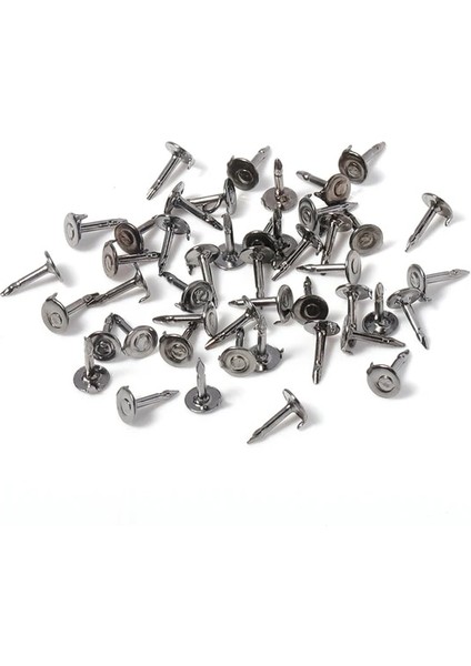 Gunblack Pimleri 50 Adet Kauçuk/metal Pin Arkaları Kalp Broş Toka Düğme Klipsler Kadınlar Için Diy Yaka Toka Aksesuarları Takı Yapımı Bulguları (Yurt Dışından)