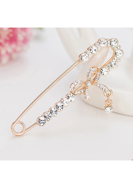 21 Kristal Rhinestone Broş Yeni Çiçek Kolye Pimleri Kadın Hırka Eşarp Toka Klipleri Şapka Elbise Basit Yaka Pin Aksesuarları (Yurt Dışından)