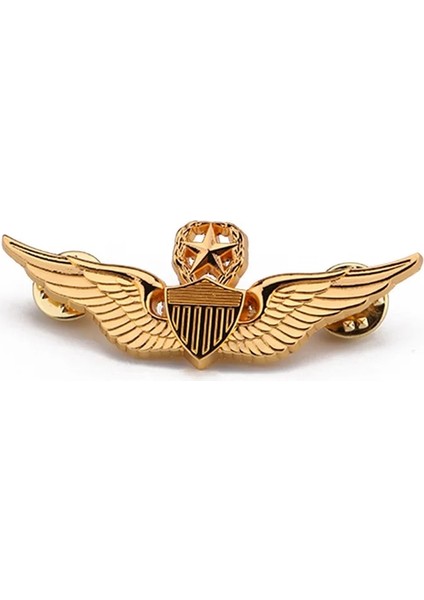 E Klasik Erkekler Broş Vintage Ikinci Dünya Savaşı Usaf Kanatları Askeri Komuta Pilotu Metal Kanatlar Metal Rozet Pin Ordu Hayranları Nostaljik Hediyelik Eşya (Yurt Dışından)