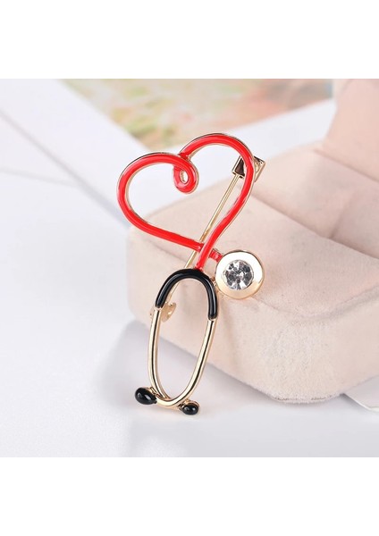 18 Doktor Hemşire Pimi Ilaç Emaye Pimleri Şırınga Enjektör Stetoskop Ceketler Broş Kot Yaka Pin Rozeti Erkek Kadın Takı Hediyeler (Yurt Dışından) fırsatları