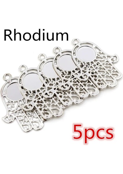 B3-33 5 Adet Yeni Moda 14MM Iç Boyutu Yüksek Kaliteli Rodyum Altın Colortree Yaprak Tüy Kanatları Şöhret Tarzı Cabochon Tabanı Cameo Takılar Kolye (Yurt Dışından)