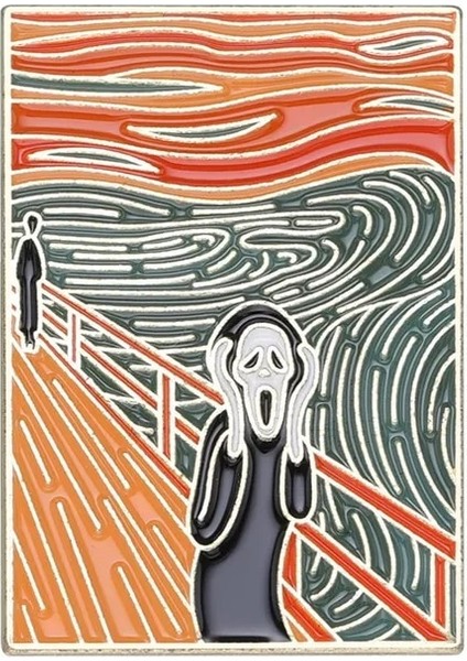 B10303 Yağlıboya Yıldızlı Gökyüzü Ayçiçeği Kız Geometri Metal Tasarım Rozetleri Broş Emaye Pimleri Etiket Çanta Sırt Çantası Şapka Takı Hediye (Yurt Dışından)