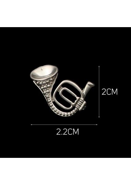 Stil 8 Saksafon Gitar Broş Müzik Notu Mini Yaka Pin Erkek Kadın Takım Elbise Şal Şık Takı Gömlek Yaka Pin Parti Günlük Aksesuar Hediye (Yurt Dışından)