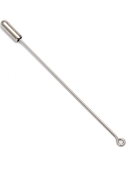 Gümüş 50MM 20 Adet 50/70MM Uzunluk Metal Iğneler Broş Şapka Pin Tabanı Stoper ile Diy Cannetille Terzilik Takı Bulguları Malzemeleri (Yurt Dışından)