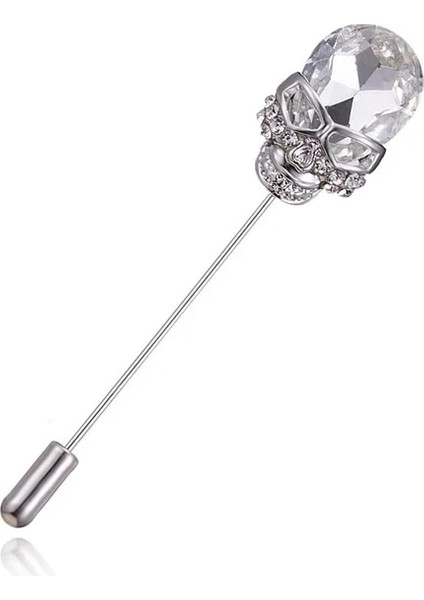 BC18Y0303 Trendy Vintage Opal Kristal Rhinestone Çiçek Uzun Iğne Broş Kadınlar Için Düğün Ziyafet Takı Kız Arkadaşı Için Hediye (Yurt Dışından)