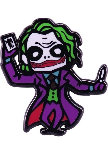 12 1 Komik Palyaço Rozetleri Emaye Pin Broş Sevimli Anime Metal Yaka Iğnesi Sırt Çantaları Için Broş Moda Takı Aksesuarları Hediyeler (Yurt Dışından) modelleri