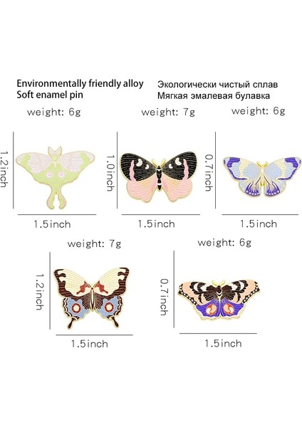 Stil 16 Kelebek Emaye Pin Güve Zamir Böcek Hayvan Rozetleri Punk Güzel Broş Cadılar Bayramı Kadınlar Için Goth Cadı Takı Yaka Hediyeler (Yurt Dışından) modelleri